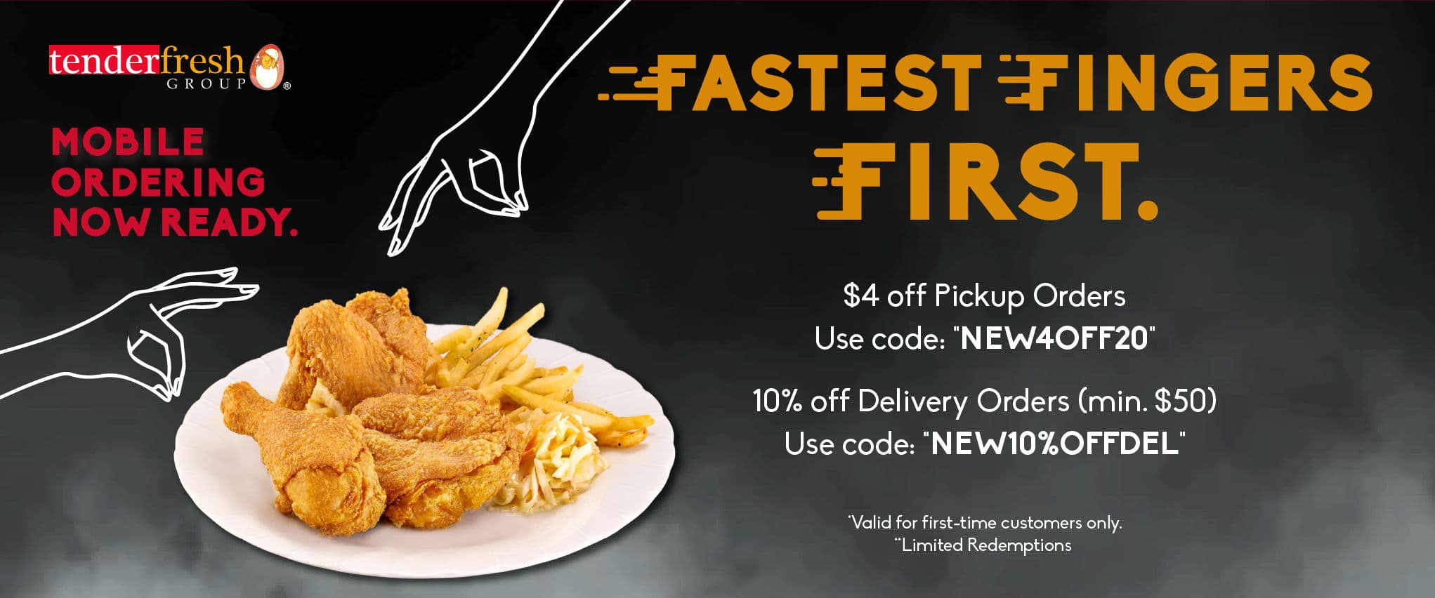 Tenderfresh Group Landing Page